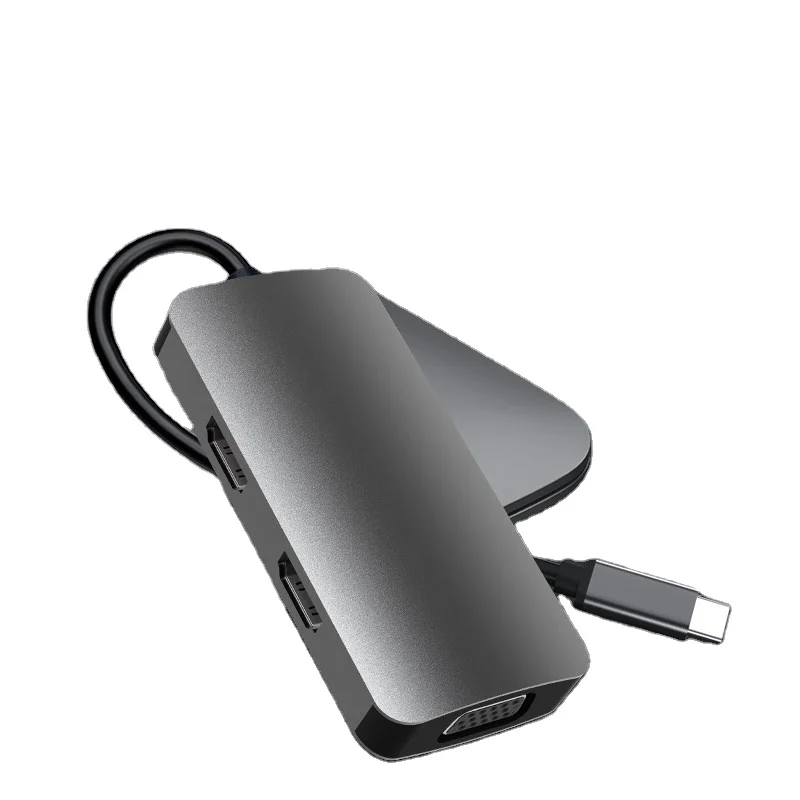 

4K HDMI type c PD usb hub card reader usb hub, 5 in 1usb adapter for macbook usb hub, Oem