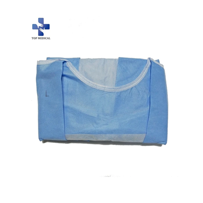 
Disposable High Strength Standard Reinforced Surgical Gown 