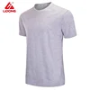 LiDong 65%cotton 30%Polyester 5%Spandex cvc men blank plain cheap t shirt wholesale custom logo