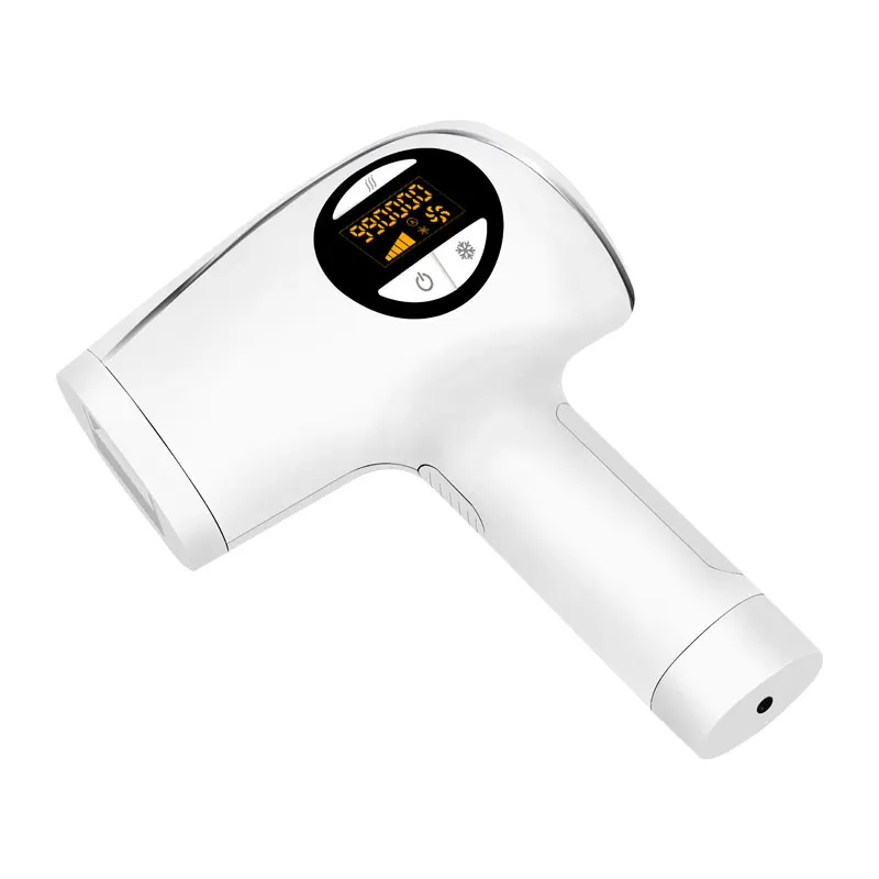 

Home Use IPL Laser Hair Removal Machine ICE Pack Painless Hair Removal Device, White