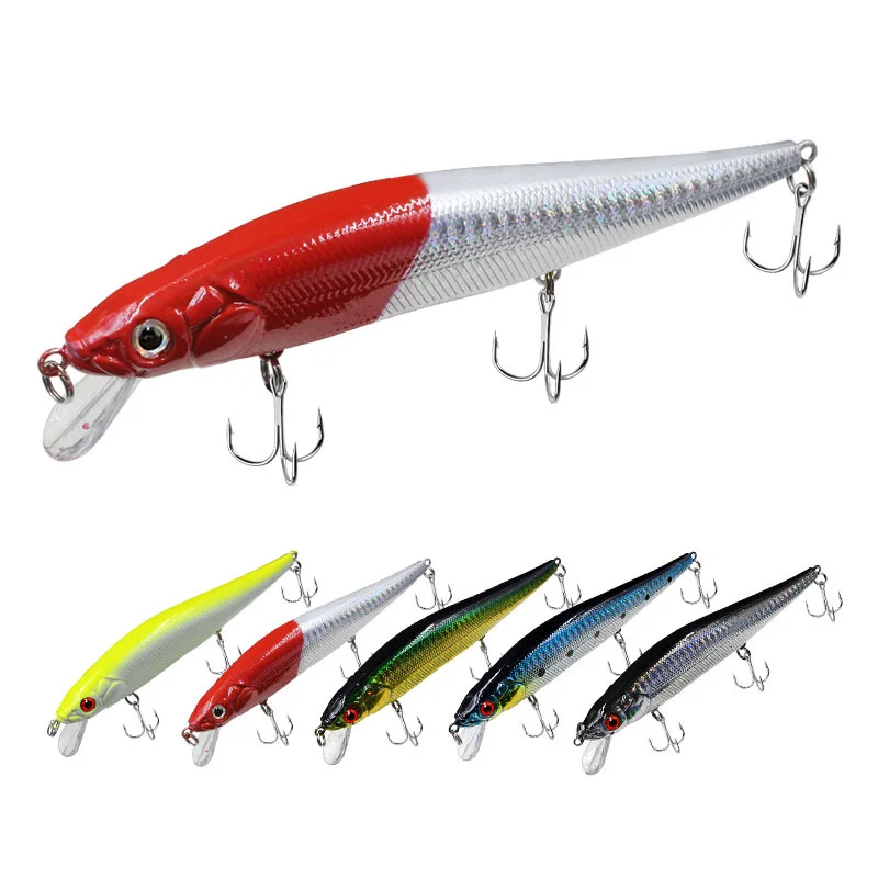 

Factory Direct Jointed Lures 140mm22g Plastic Sinking Hard Fishing Baits With Cheap Price, 5 colors