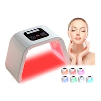 

7 Color PDT Spectrograph LED Beauty Photon Facial Light Therapy Mask Whitening Acne Anti-wrinkle Skin Care
