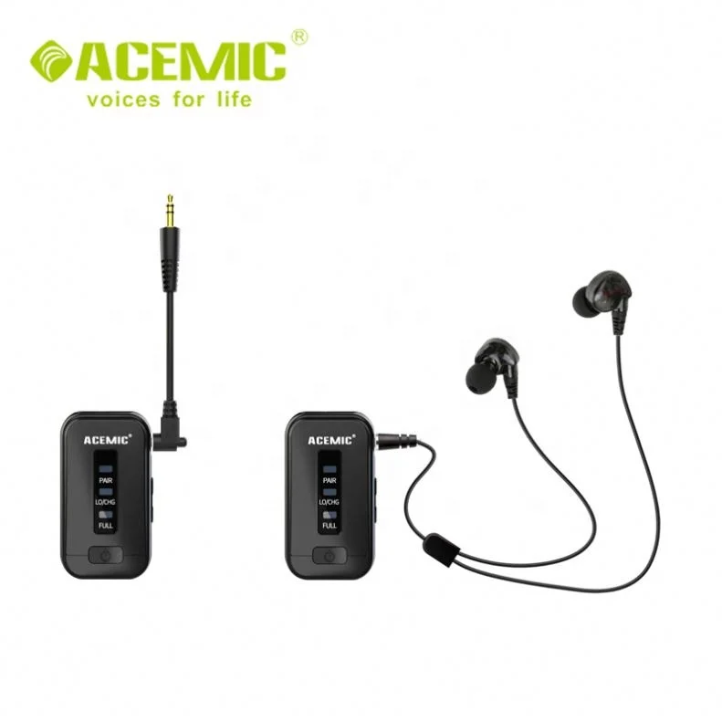 

Plastic 2.4G Small Portable Dual Channel In Ear For Live Show
