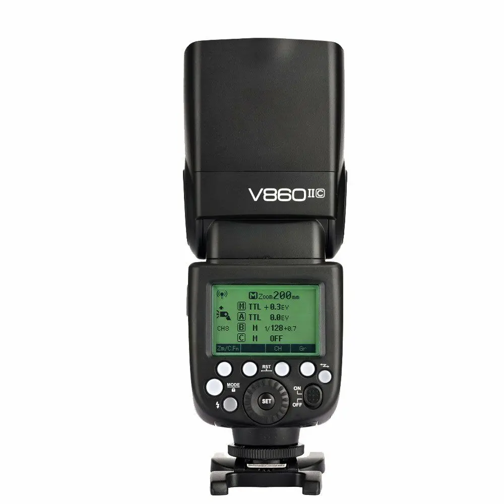 

Godox V860II-C 2.4G E-TTL HSS Camera Flash Speedlite