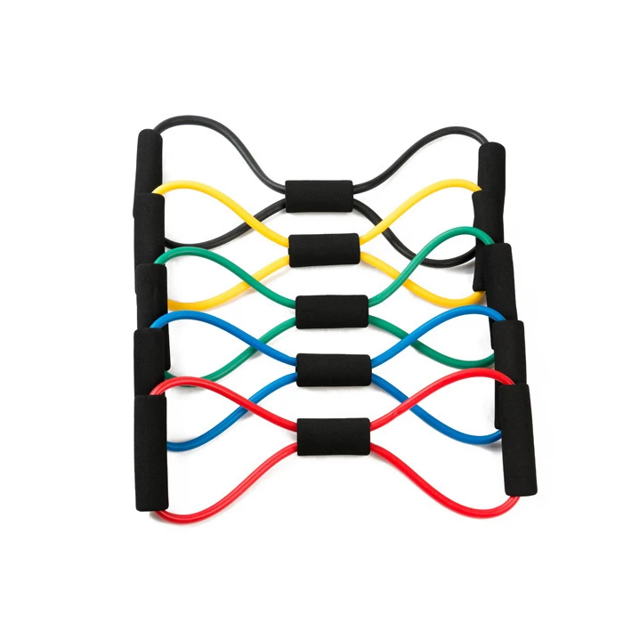 

Wholesale factory direct sale fashionable elastic bands gym indoor workout elastic pull rope, Custom