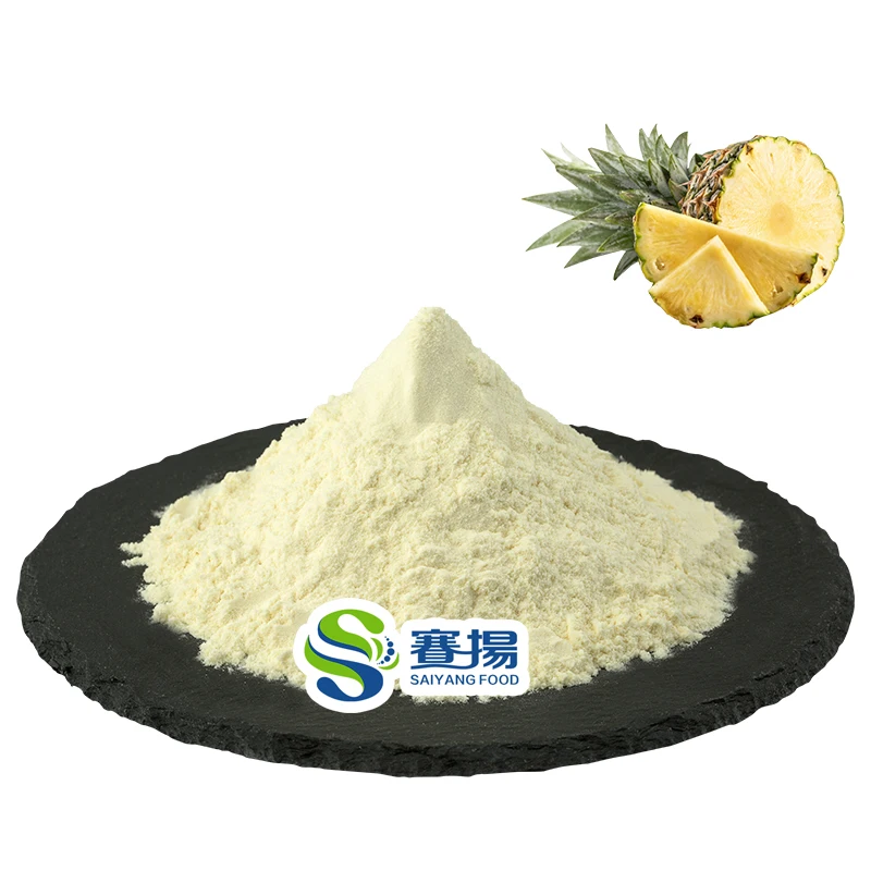 

Pineapple Fruit Powder Price Natural Wholesale Organic Bulk Pineapple Flavor Powder Instant Pineapple Powder