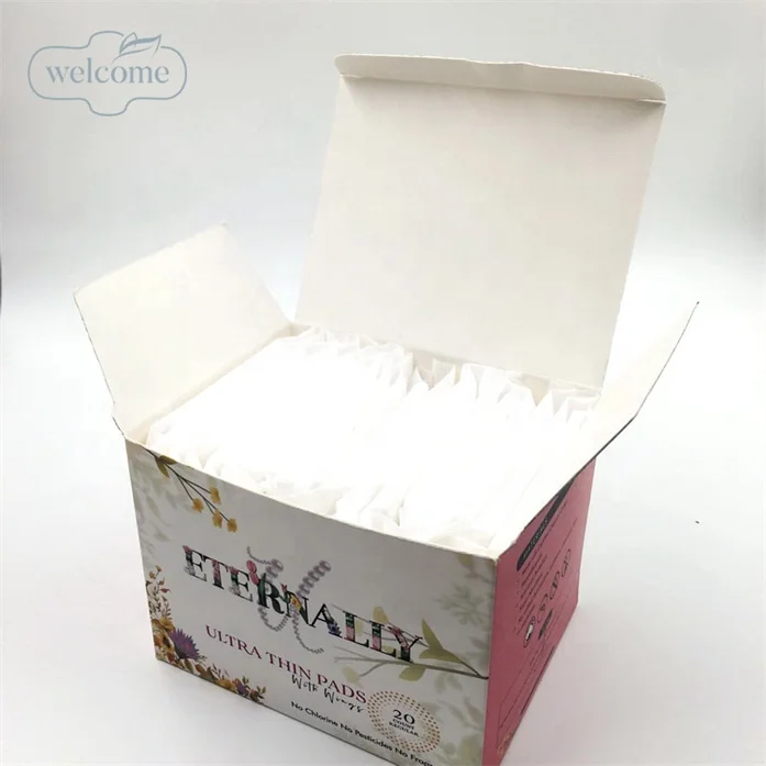 

Disposable Sanitary Pads Biodegradable Premium Walmart Eco Friendly Packaging Masking Sanitary Napkin