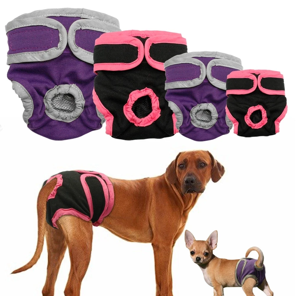 

Female Dog Shorts Puppy Physiological Pants Diaper Pet Underwear For Small Meidium Girl Dogs