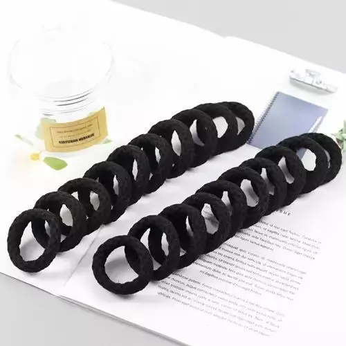 

Korean style hair ties spiral wholesale 20 pieces per box spiral hair tie new trendy braided hair ties, 4 designs availables