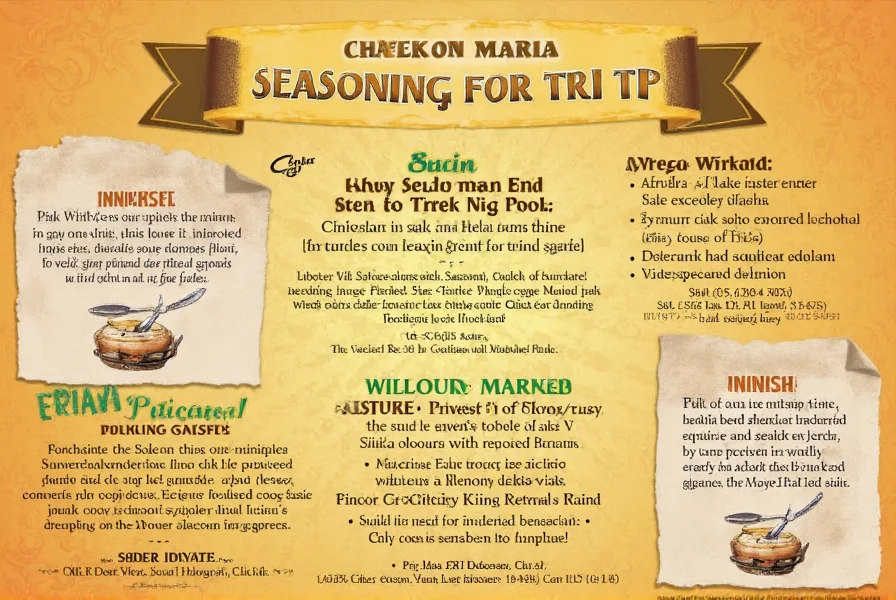 Applying Santa Maria Seasoning