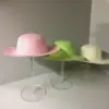 transparent acrylic hat holder plastic bucket hat display stand