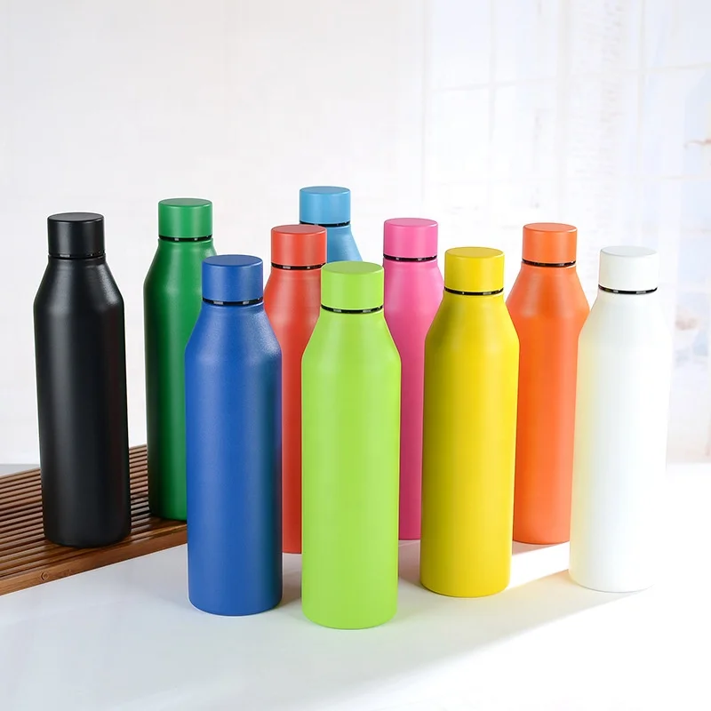 

2022 New Products 500ML Custom Logo Double Wall Thermal Insulated Outdoor Sports Drink Water Bottle Stainless Steel Bottles