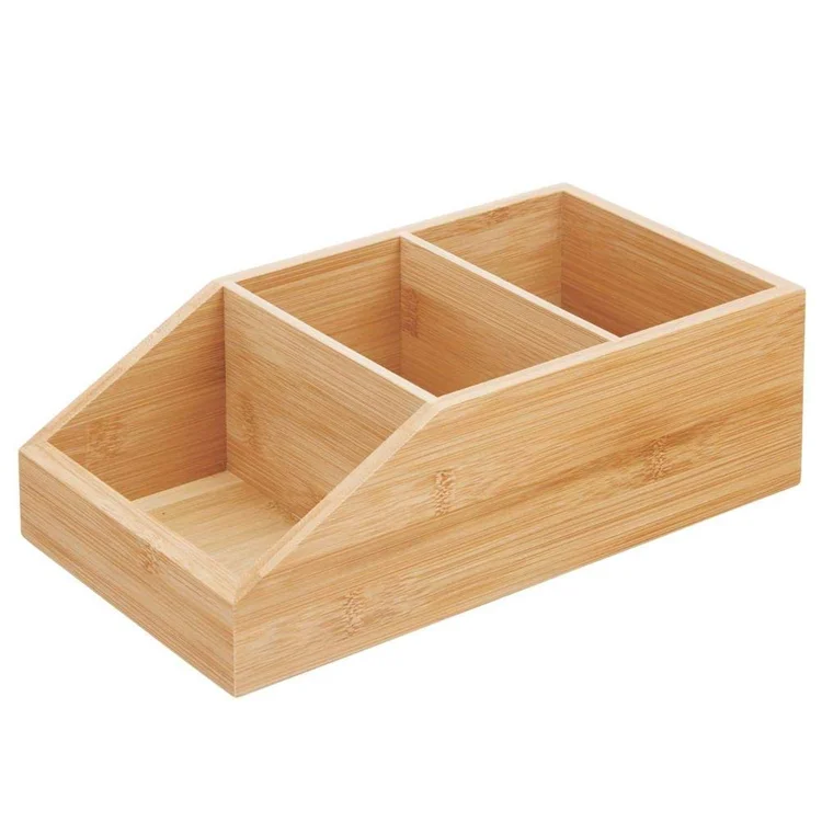 wooden kitchen storage shelf bamboo