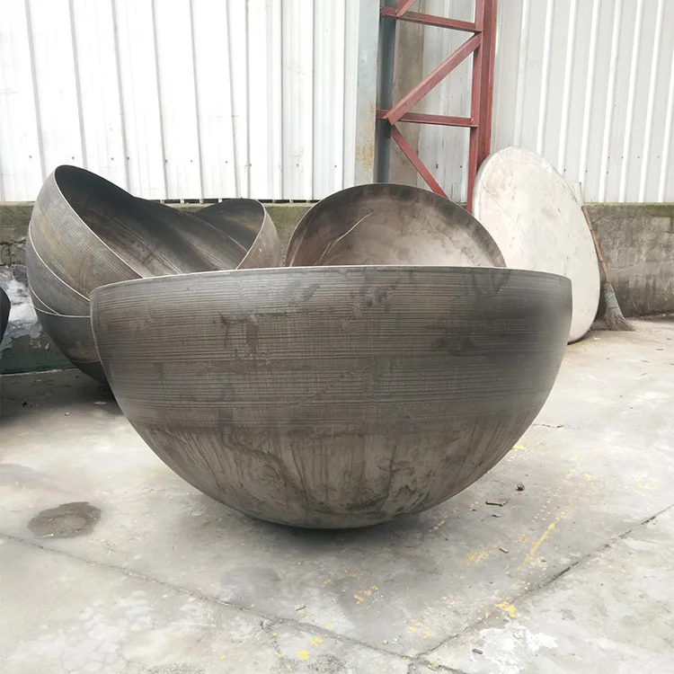36'' Large Steel Hemisphere Pipe End Cap Elliptical Head 21 Dished End