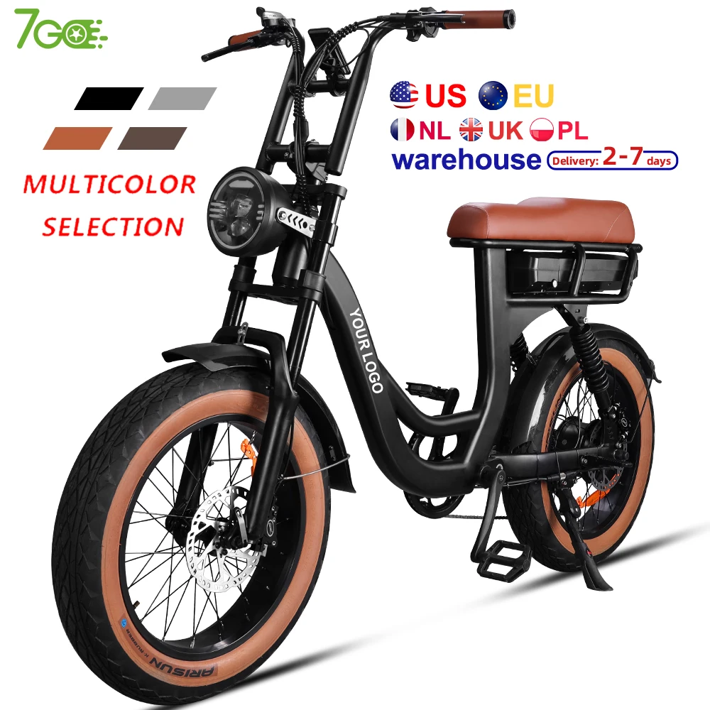 

Us Eu Warehouse 48v 500w 750watt 1000w Power dual Full Suspension Hybrid E-bike Ebike Mountain Fat Tire Bicycle Electric Bike
