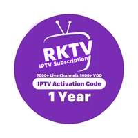 

RKTV IPTV Support MAG Stalker IPTV Smarters M3U Abonnement 7000+ Live Channels 3000+ VOD with Super Reseller Panel