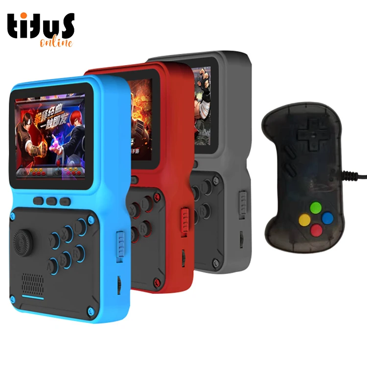 

JP09D 3Inch 2 players handheld game player 500 in 1 handheld Video game console TV connection cheap game consoles