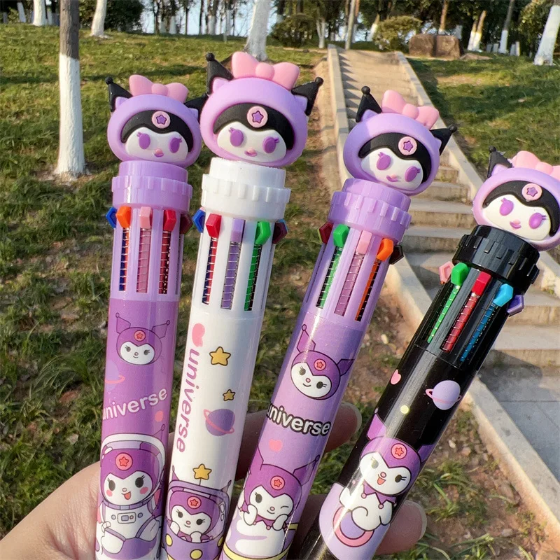 

Wholesale Sanrio Kuromi Anime Kawaii Gel Pen 0.5 0.7mm Cute Stationary Supplies As Gift For Kids