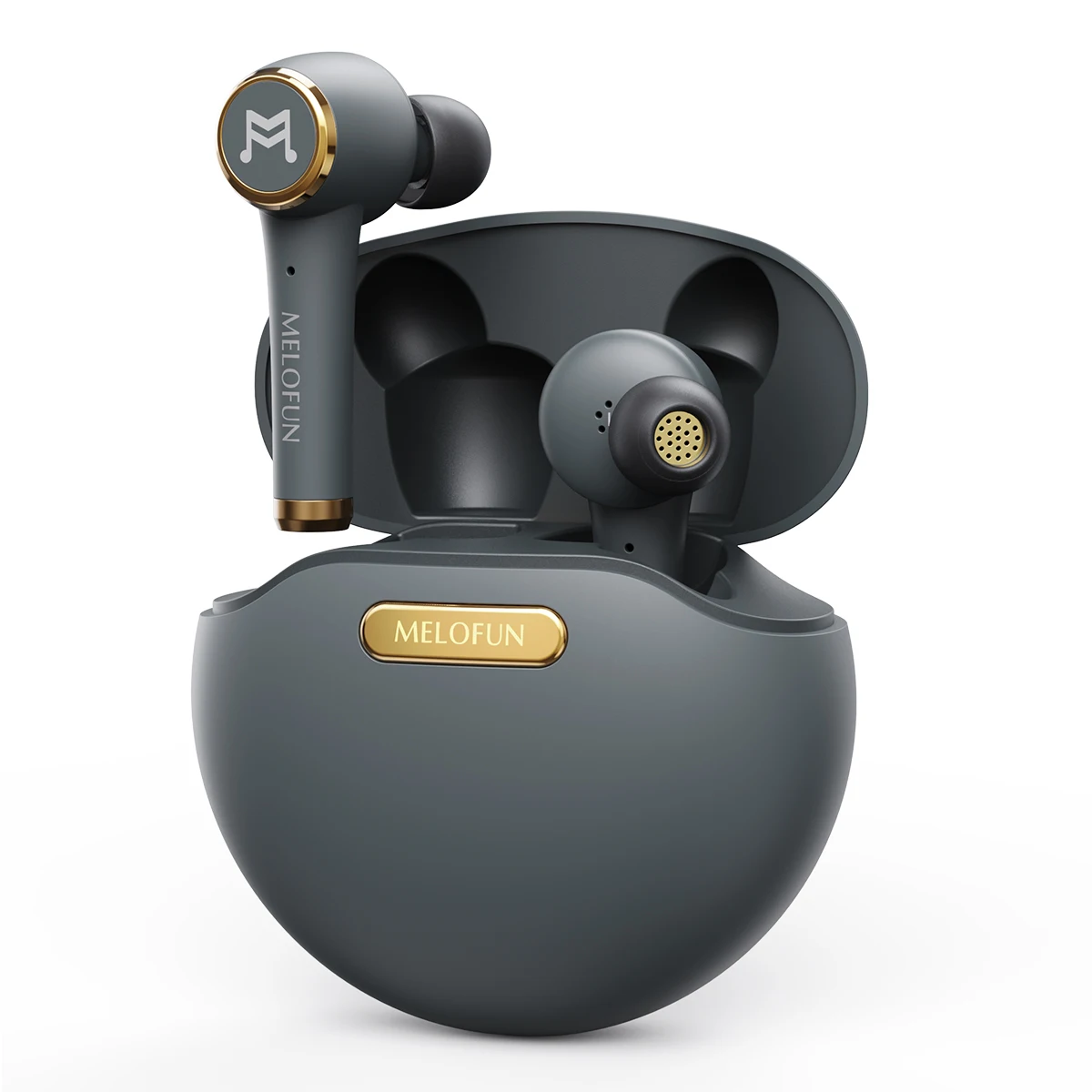 

Melofun PowerPods MIni In Ear Headphones Waterproof Sport Touch Control TWS Wireless Bluetooth Earphones