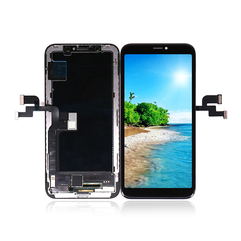 

Manufacturer Display Of Iphone XS Max For iphone X Display Lcd de For Iphone X Dispaly Oled Flexible Latest Display, Black/ white
