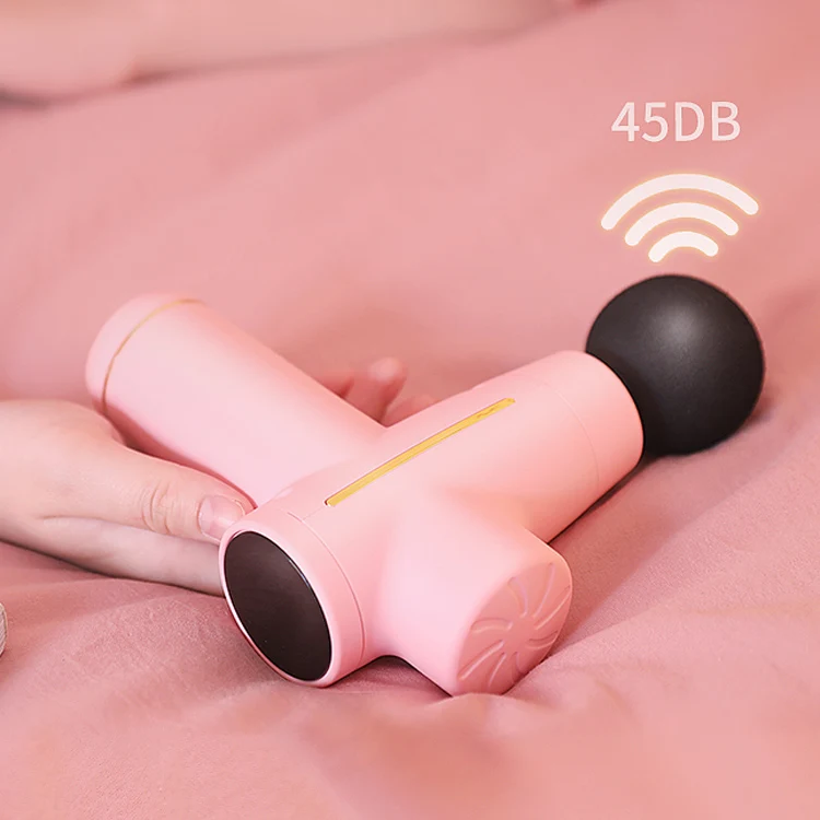 
new design small sports cordless electronic booster vibration percussion mini handle deep muscle massage gun dropshipping 