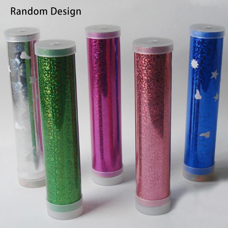 
1 set DIY Colored Rotating Kaleidoscope Kits Science Experiment Educational Craft Kid Brain Hands-Eyes Cooperation Training Toy 