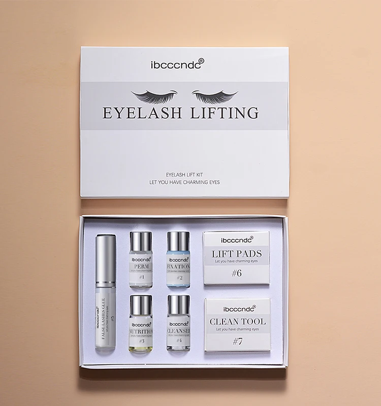 

Luxurious Extension Glue Semi Permanent Keratin Eyelash Perming Kit, White