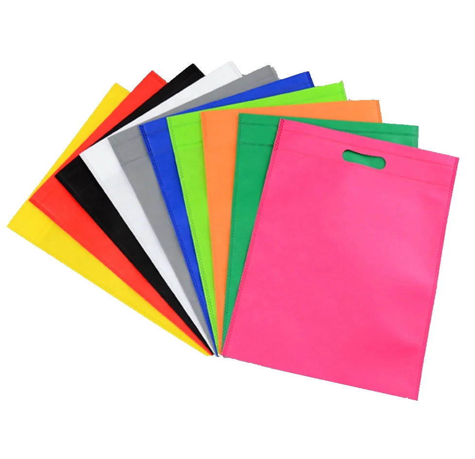 

Cheap Price Foldable Wholesale D Cut Non Woven bags Fabric Carry Bag For shopping