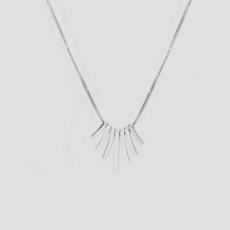 925 Sterling Silver Tassel Necklaces for Women Fashion Jewelry