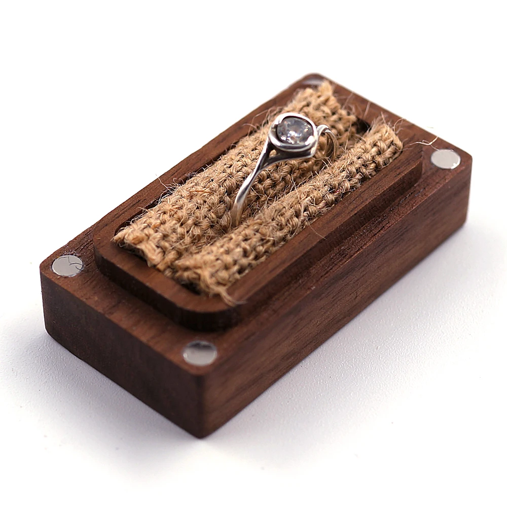 

Luxury Necklace Ring Jewellery case Wooden Jewelry Packaging Box, Picture