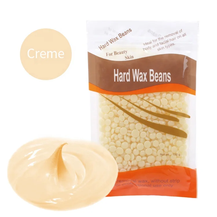 

100g Hair Removal Wax Beans Depilatory Hard Wax For Painless Hair Removal Full Body Waxing at Home
