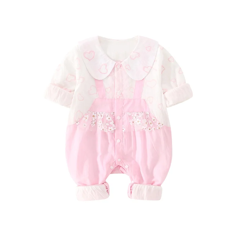 

2021 baby clothes autumn knitted romper toddler baby girl romper 0-24months infant girls jumpsuit kids clothes