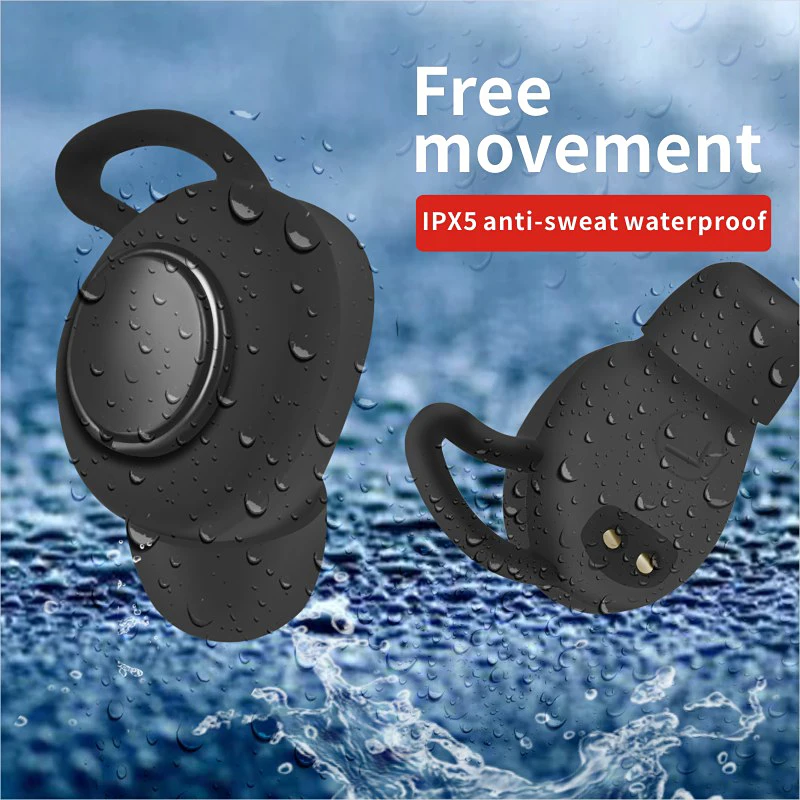 OEM ODM In-ear mini earphones bluetooth wireless earbuds TWS A13 with IPX5 level waterproof function - ANKUX.COM