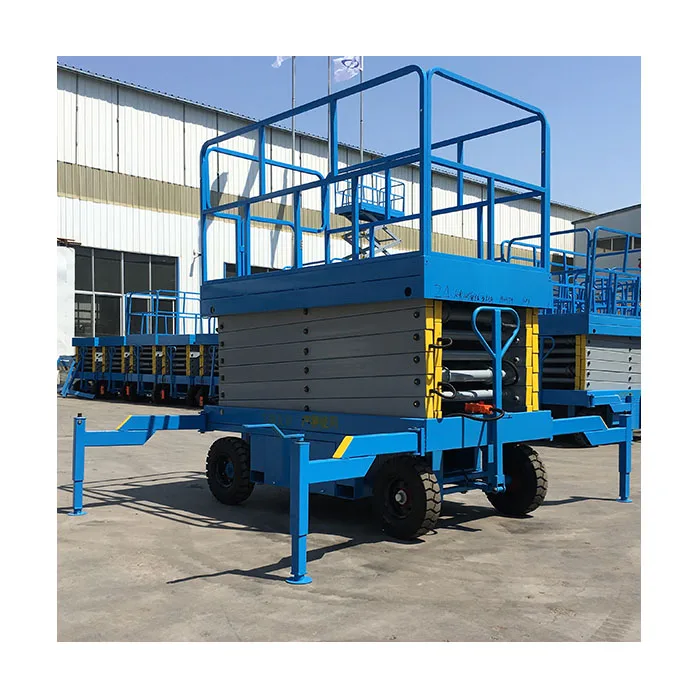 mobile hydraul scissor lift trolley