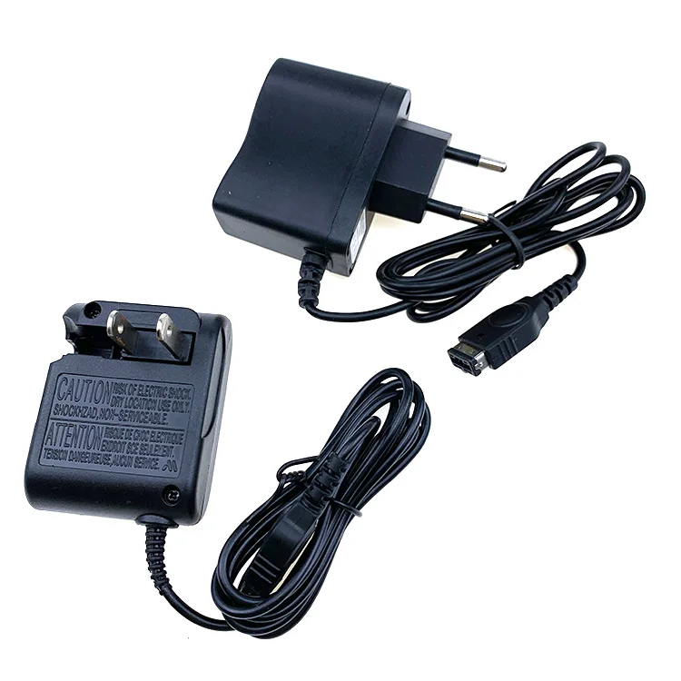 

US/EU Plug AC Adapter Power Supply Charger for GBA SP For GameBoy Advance SP, Black
