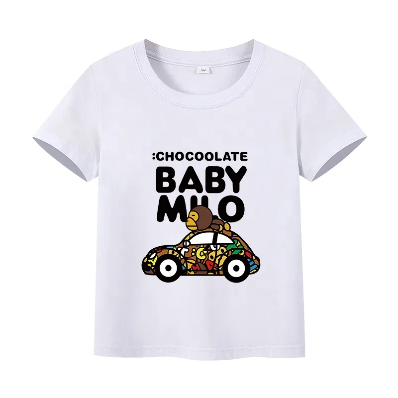 

Wholesale T Shirt Children Premium Cotton Printed T-shirt For Kids Plain White Summer Custom Blank T Shirts For Sale, Selective color / custom