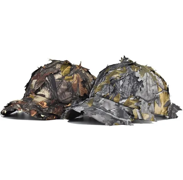 

Military Jungle Camouflage Hats Outdoor 3D Leaf Tactical Army Baseball Hat
