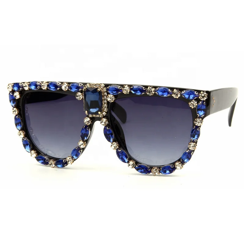 

fashion new style big frame sunglasses are popular in Europe and the us cat 3 uv400 women sunglasssees