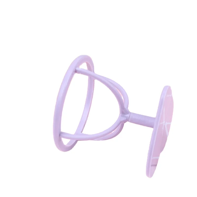 

The new sponge heart-shaped base makeup puff storage box makeup sponge holder cosmetic puff holder Small cute and portable, Natural color