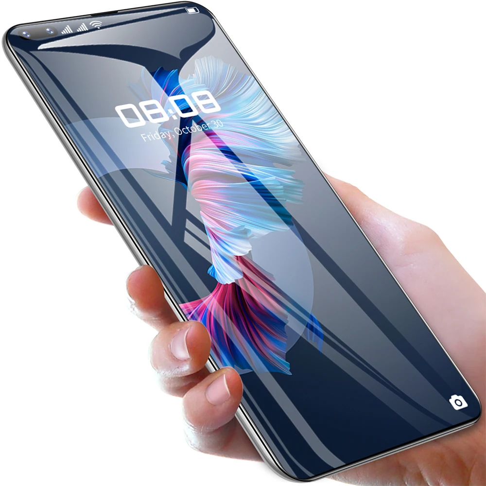 

2021 New Global Version P60 Pro 7.8 Inch Smartphone Deca Core 5600mAh 16GB+512GB Dual SIM Full Screen Android 11 Mobile Phone, Black,white,blue