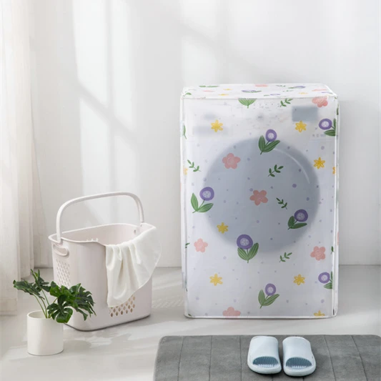 

Andeya Waterproof Printed Plastic Washing Machine Dust Cover Washing Machine Cover in Stock
