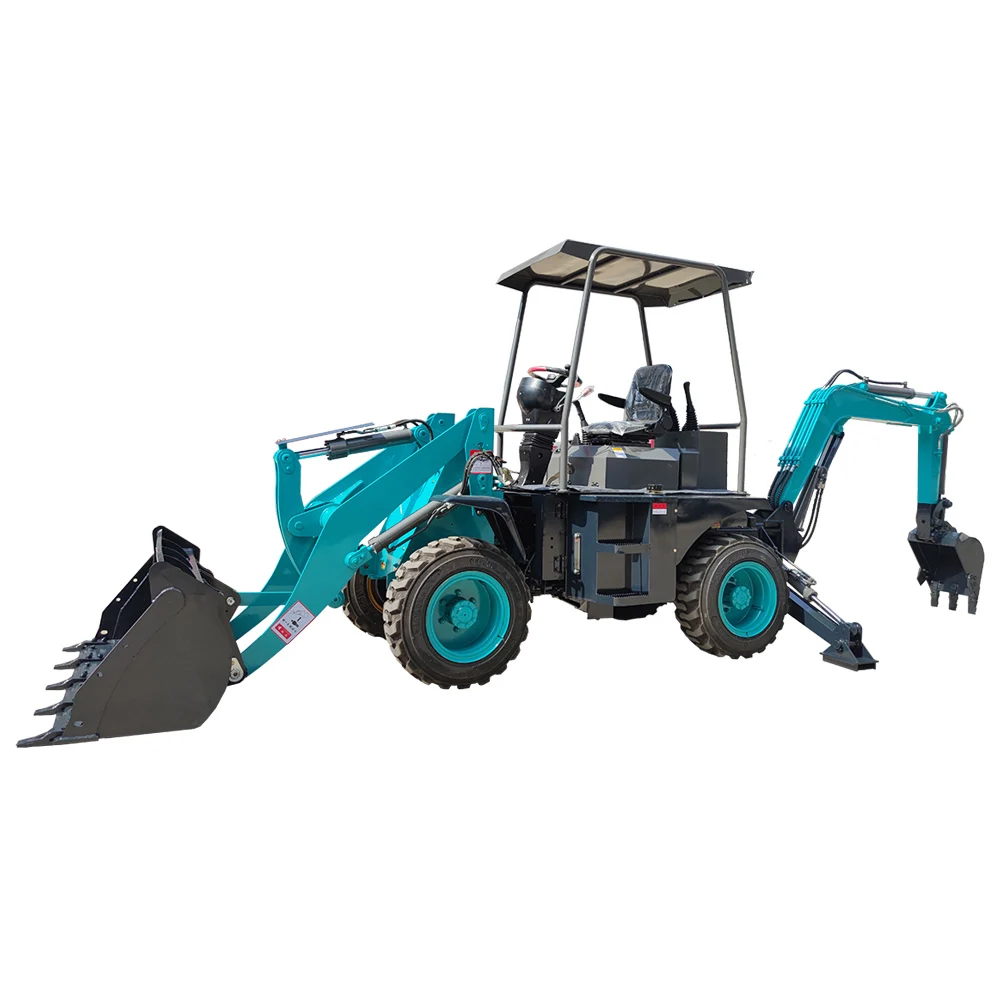 

New CN10-50 Backhoe Loader 4 Ton 3Ton 2Ton Small Backhoe Excavator Loader Wheel Drive In Stock