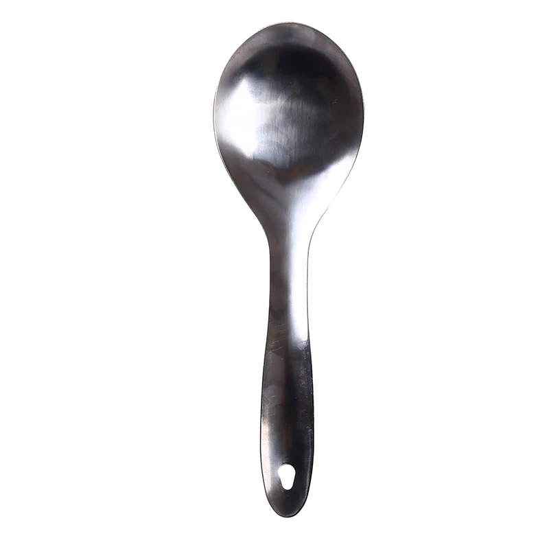 

High Quality Durable Stainless Steel Large Rice Soup Serving Spoon Kitchen Tool Kitchen Tableware Spoons