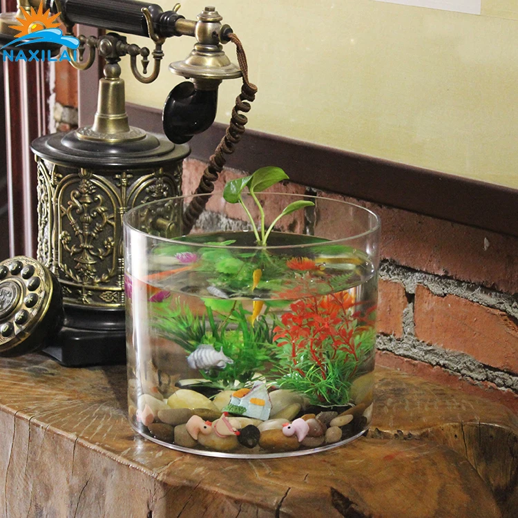 Naxiali Wholesale High Quality Acrylic Betta Fish Tank Small Fish