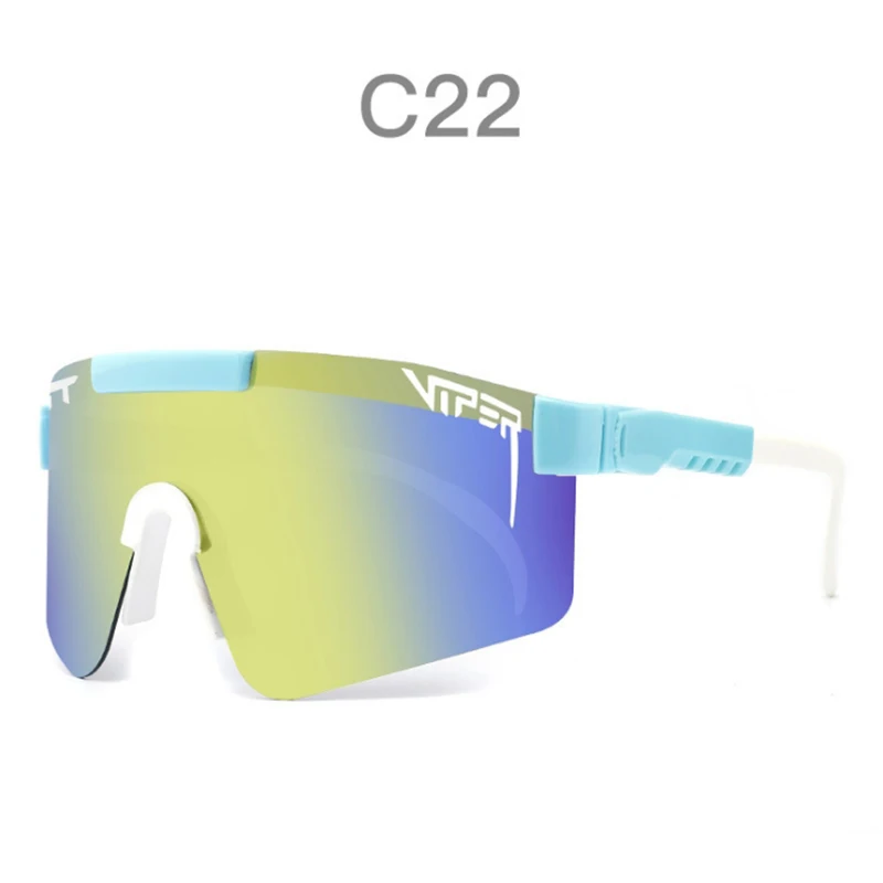 

2021 pits viperes TR90 Frame Mirrored lens Windproof Cycling Sport UV400 Protection pits Polarized Sunglasses For Men Women, Colors