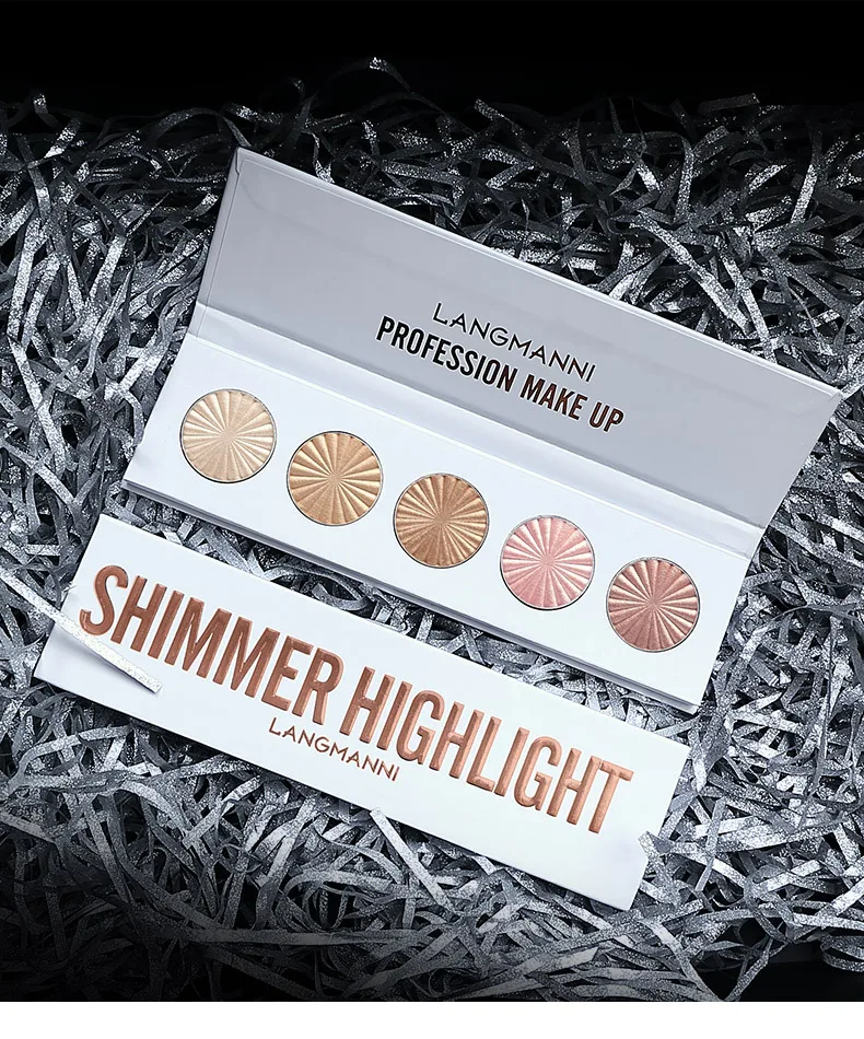 

Langmanni New 5-color High-gloss Trimming Disc Three-dimensional Natural Brightening High Disc