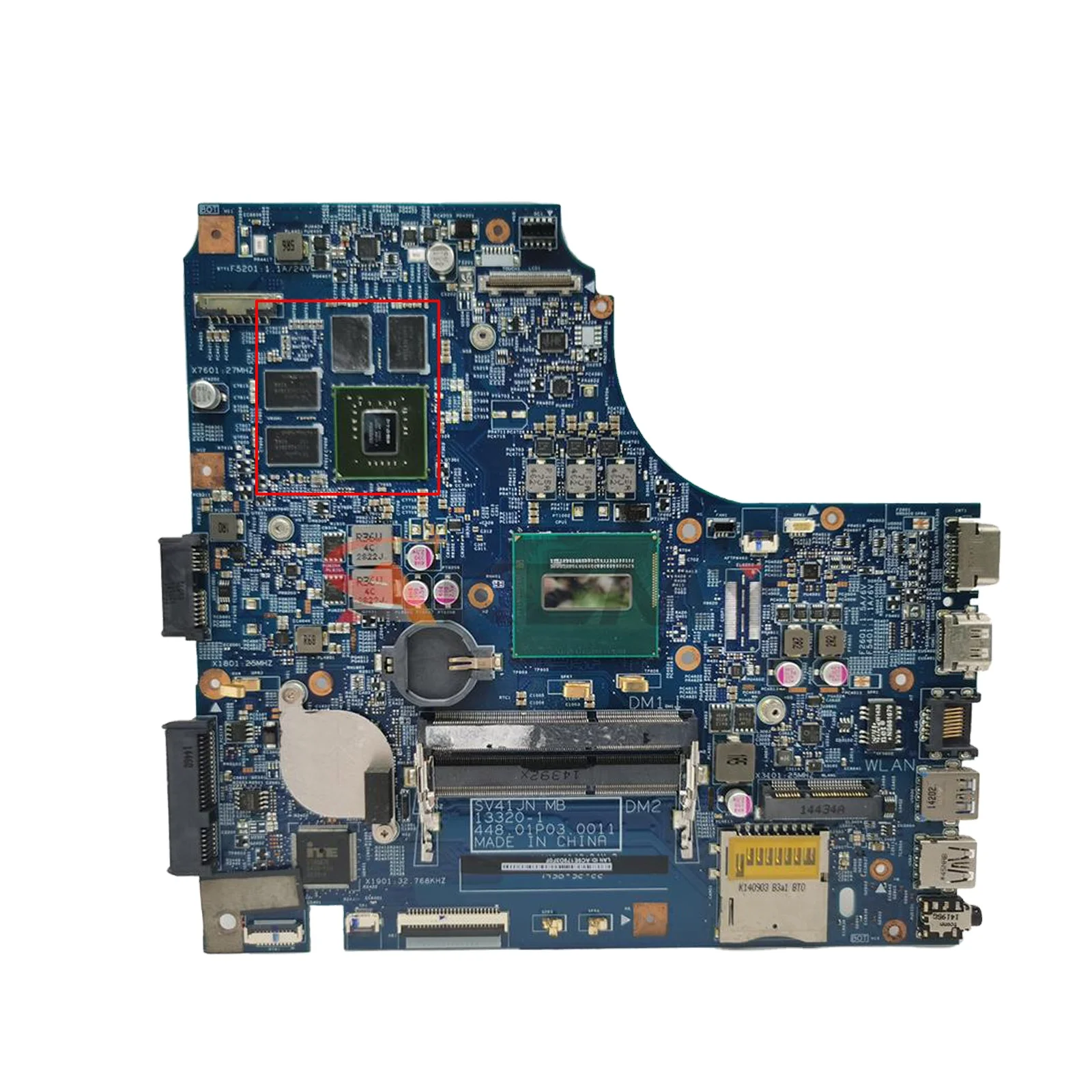 

X450JN i5-4200HQ i7-4700HQ CPU GT745M GT840M GPU Notebook Mainboard for ASUS X450J SV41JN X450 A450J A450JN Laptop Motherboard