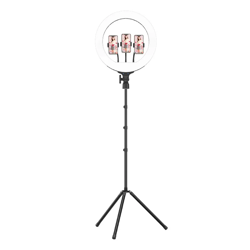 

RIng Light 18 inch with 2.1, Tripod Stand LED Camera Beauty Ringlight for YouTube Video Recording for iphone samsung