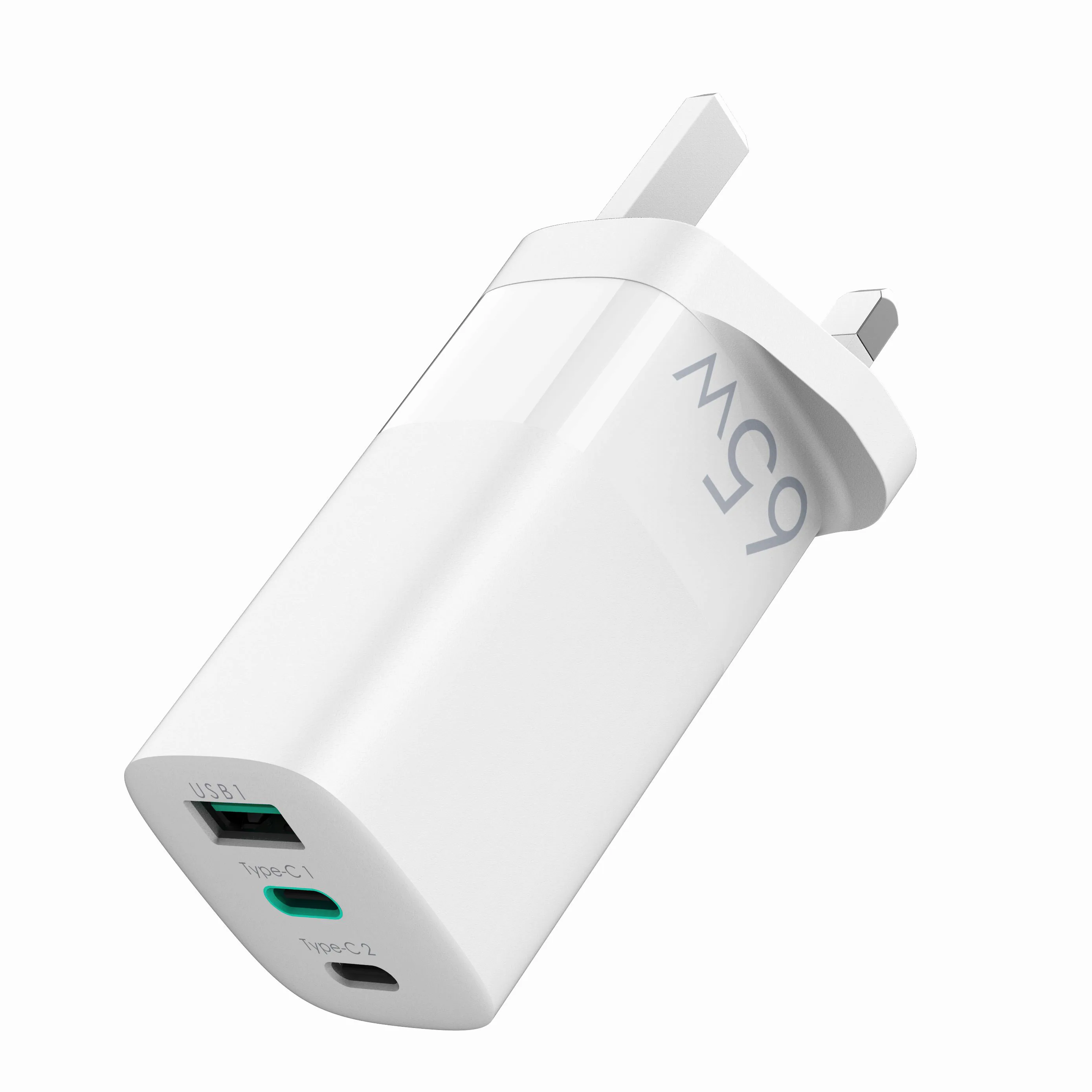 

mini portable certificated USB type C USB-A 65w GaN charger PD quick charge for Nintendo Switch