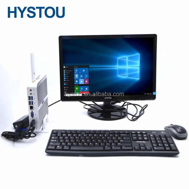 

HYSTOU Factory Price 3 Years Warranty Mini PC Core i5 4200U Gaming Fanless PC